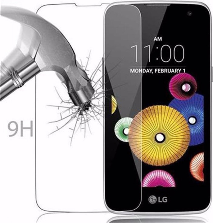 Actual product image Cadorabo Display protection glass (1 Piece, K4)