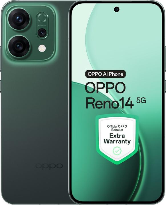 Produktbild OPPO Reno14 5G (512 GB, Grün, 5G)