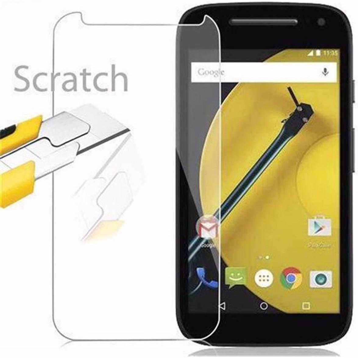 Thumbnail - Cadorabo Displayschutzglas (1 Stück, Motorola Moto E), Smartphone Schutzfolie, Transparent