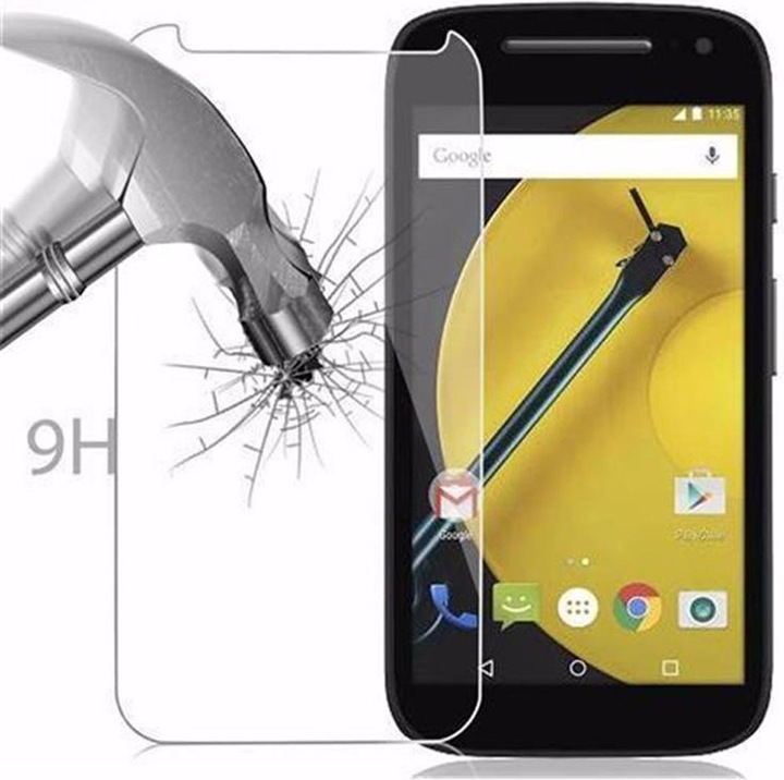 Actual product image Cadorabo Display protection glass (1 Piece, Motorola Moto E)