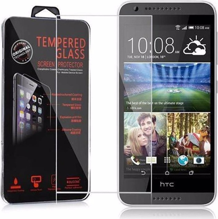 Actual product image Cadorabo Display protection glass (1 Piece, HTC Desire 620)
