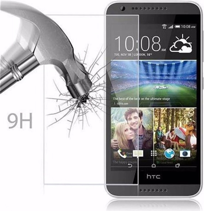 Actual product image Cadorabo Display protection glass (1 Piece, HTC Desire 620)