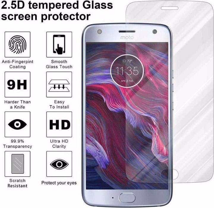 Produktbild Cadorabo Displayschutzglas (1 Stück, Motorola Moto X4)