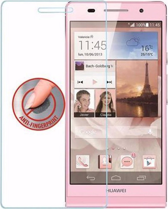 Actual product image Cadorabo Display protection glass (1 Piece, Huawei Ascend P6)