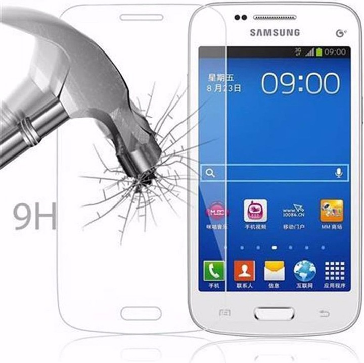 Actual product image Cadorabo Display protection glass (1 Piece, Samsung Galaxy Trend 3)