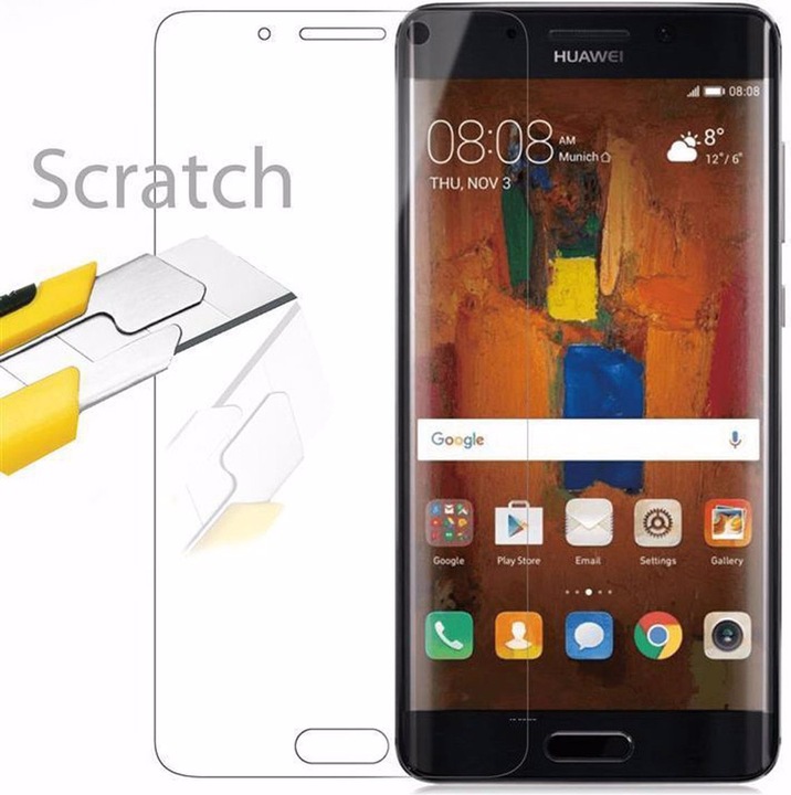 Actual product image Cadorabo Display protection glass (1 Piece, Mate 9 Pro)