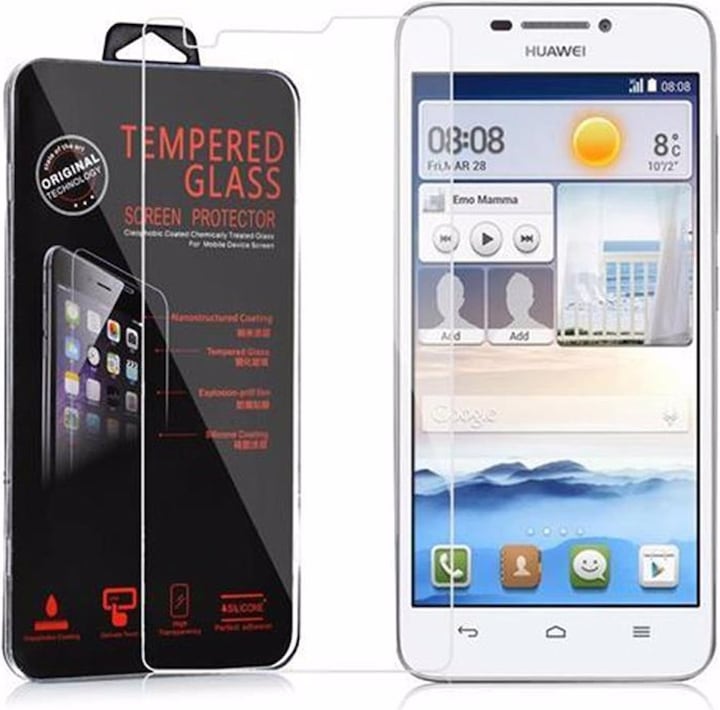 Actual product image Cadorabo Display protection glass (1 Piece, Huawei Ascend G630)