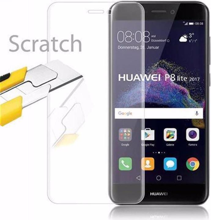 Actual product image Cadorabo Display protection glass (1 pcs., Huawei P8 Lite (2017), Huawei P9 Lite (2017))