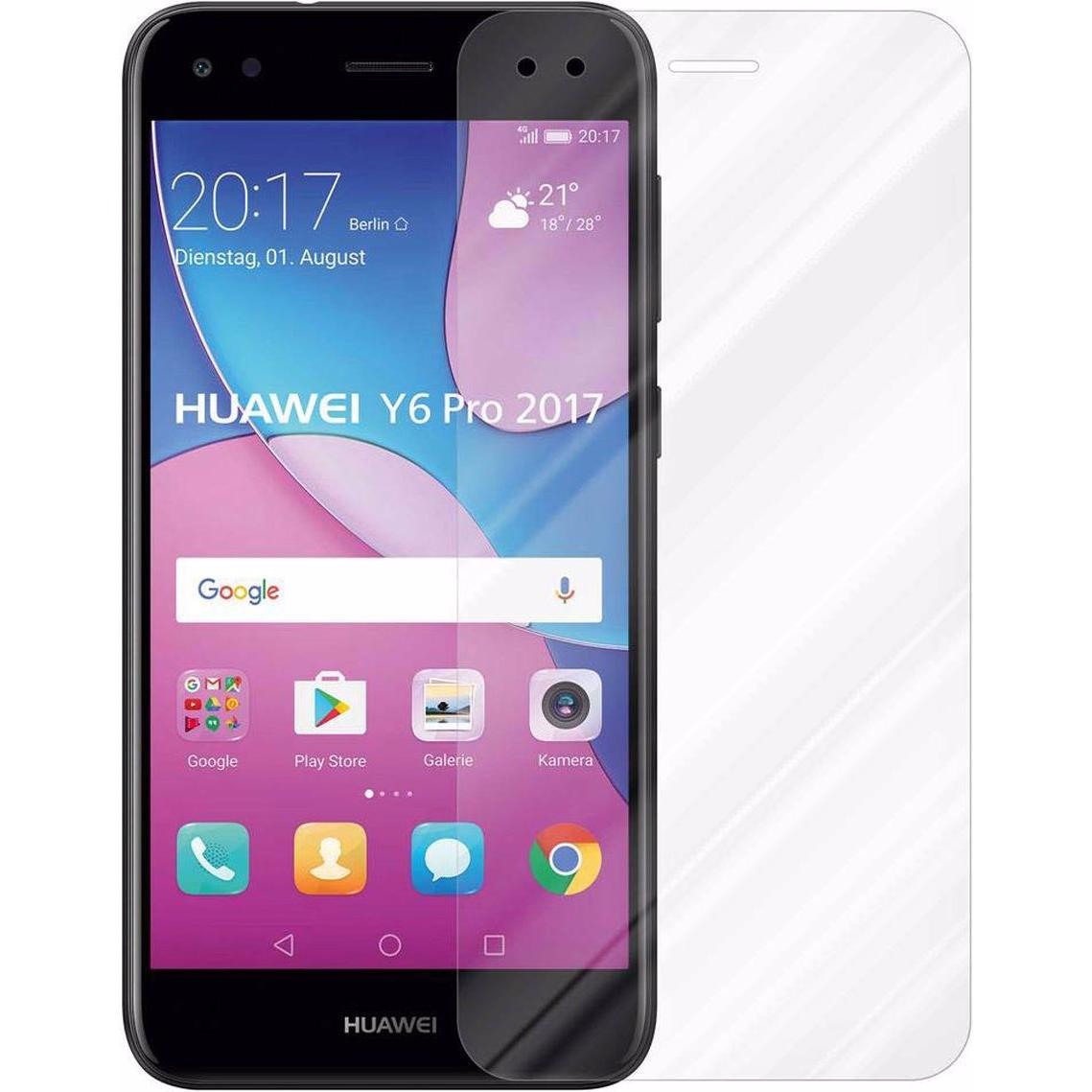 Thumbnail - Cadorabo Displayschutzglas (1 Stück, Huawei Y6 Pro (2017)), Smartphone Schutzfolie, Transparent