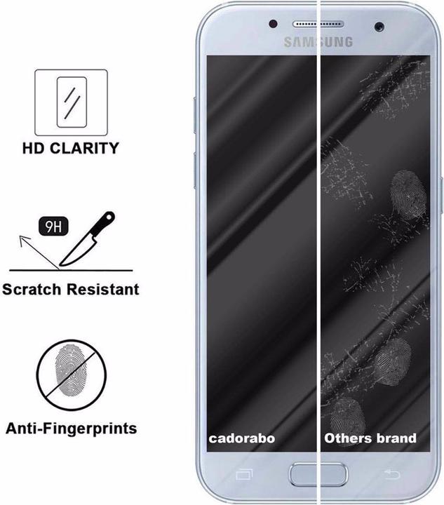 Actual product image Cadorabo Display protection glass (1 pcs., Samsung Galaxy A7 (2017))