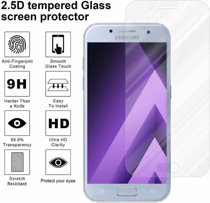Actual product image Cadorabo Display protection glass (1 pcs., Samsung Galaxy A7 (2017))