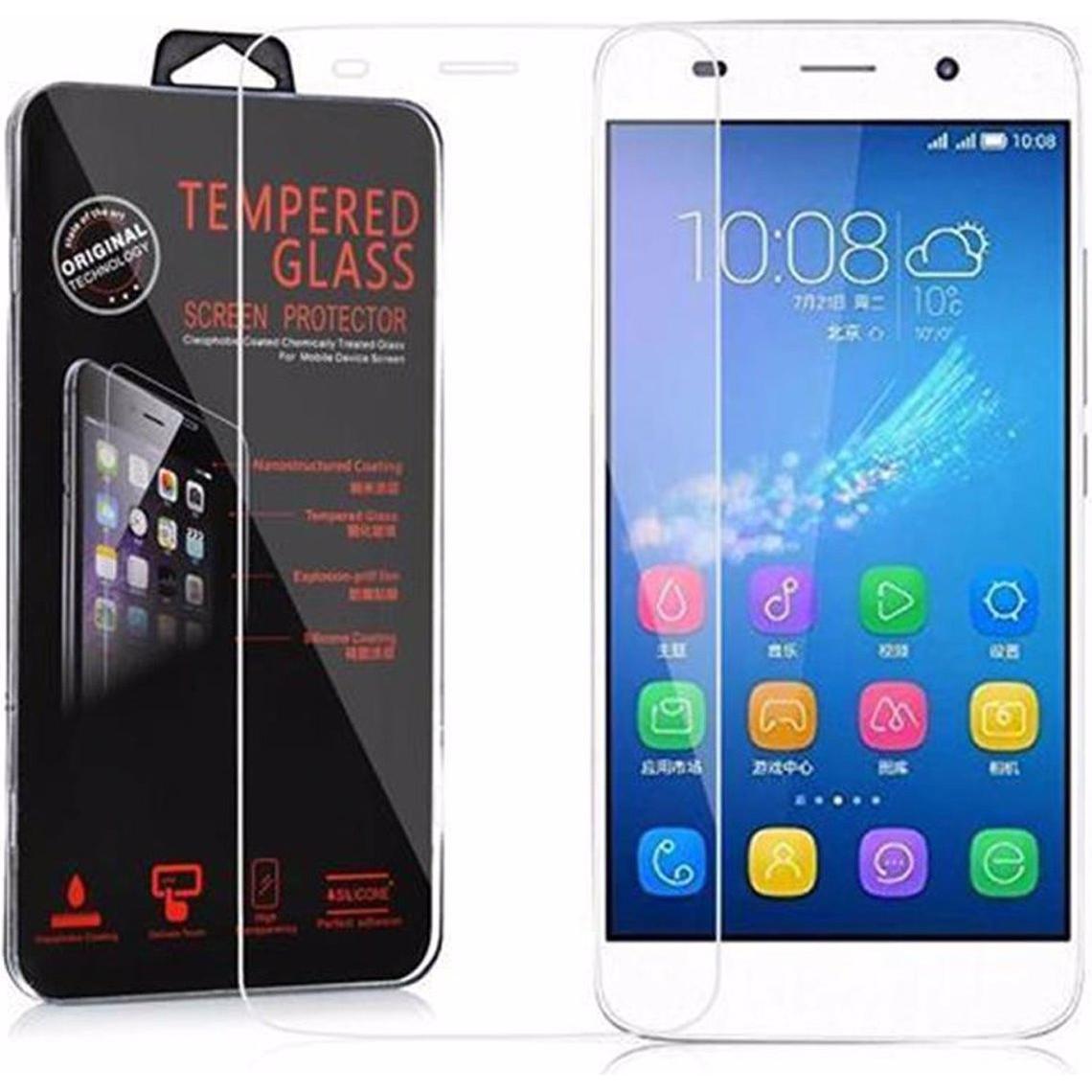 Cadorabo Displayschutzglas (1 Stück, Honor 4A), Smartphone Schutzfolie, Transparent
