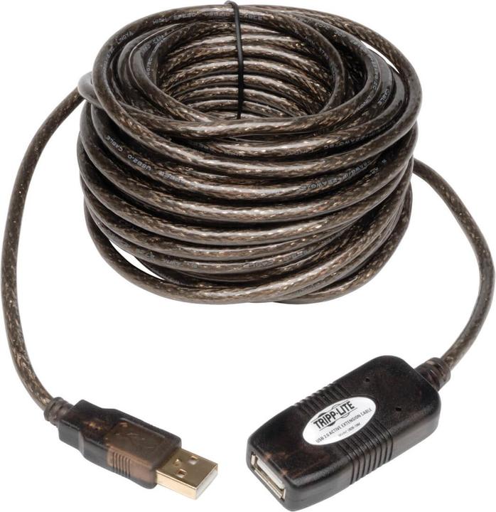 Produktbild Eaton TRIPPLITE USB 2.0 Active Extension Repeater Cable A M/F 10m 32,8ft. (10 m, USB 2.0)