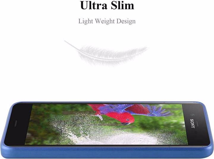 Actual product image Cadorabo TPU Matt Metallic Cover (Sony Xperia XZ1)