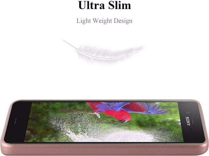Productafbeelding Cadorabo TPU matte metalen hoes (Sony Xperia XZ1)