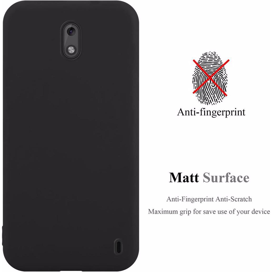 Thumbnail - Cadorabo TPU Candy Cover (Nokia 2), Smartphone Hülle, Schwarz