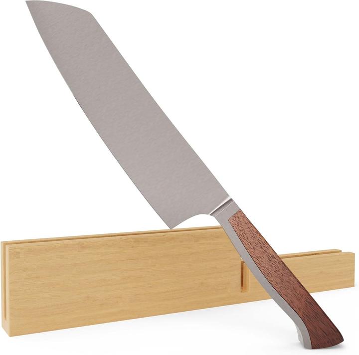 Gude Solingen Santoku knife forged 18 cm walnut wood CAMINADA Handmade Germany (18 cm)