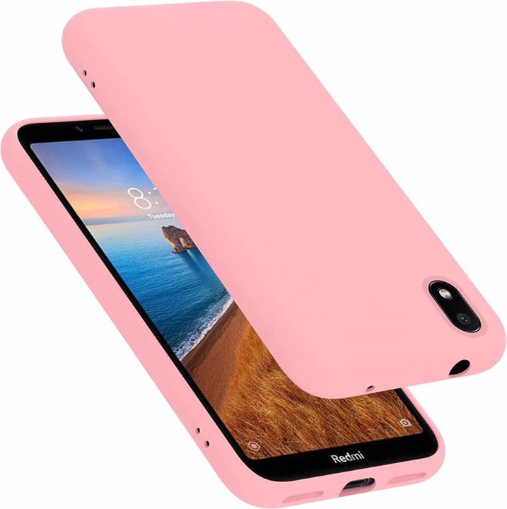 Actual product image Cadorabo TPU Liquid Silicone Case Cover (Xiaomi Redmi 7A)