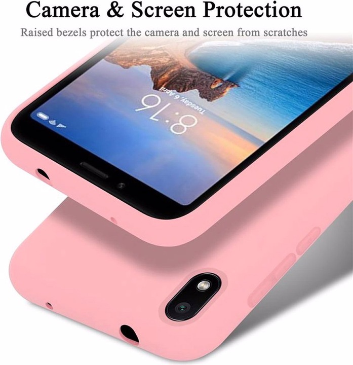 Actual product image Cadorabo TPU Liquid Silicone Case Cover (Xiaomi Redmi 7A)