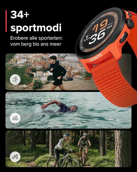 Image du produit Suunto Run Coral Orange (46 mm)