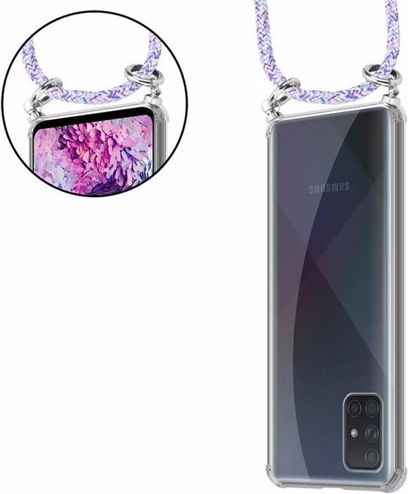 Produktbild Cadorabo TPU Handy Kette SILBER Cover