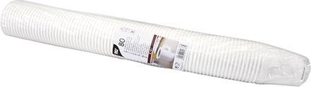 Produktbild Papstar Papp-Trinkbecher mit Henkel, 0,18 l, weiá (80 x)
