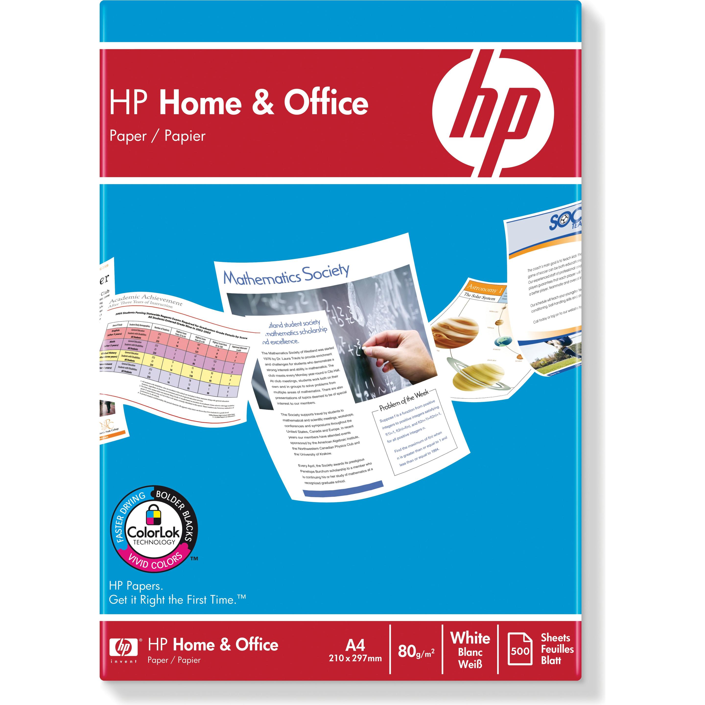 Thumbnail - HP, Kopierpapier, Home & Office (80 g/m², 500 x, A4)