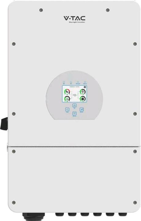 Actual product image V-TAC SUN8KSG01LP1EU Single Phase Hybrid Photovoltaic Inverter 8 kW