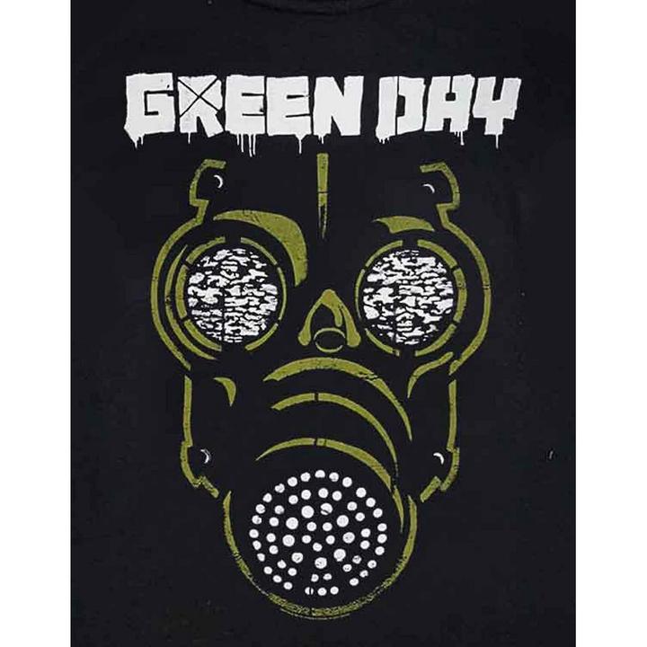 Produktbild Green Day Green Mask TShirt Raglanärmel (XXL)