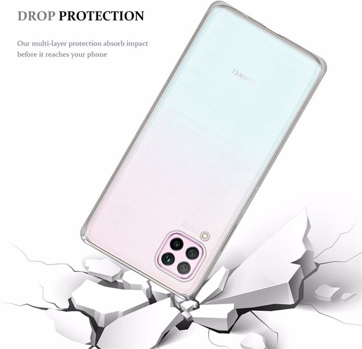 Produktbild Cadorabo TPU Ultra Slim AIR Cover (Huawei Nova 7i, Huawei P40 Lite)