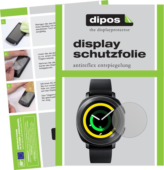 Actual product image Dipos Screen Protector Anti-Glare (Gear Sport R600)