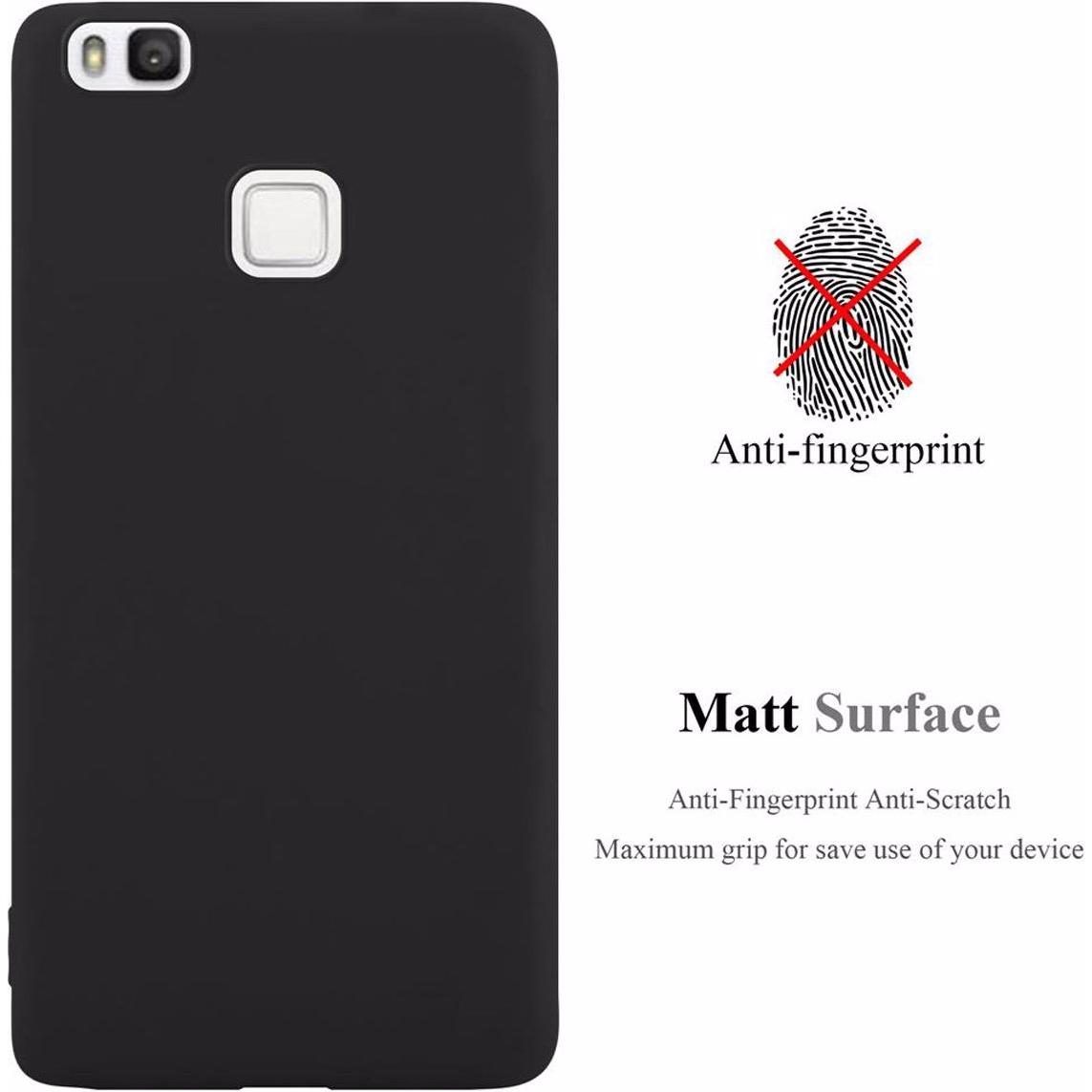 Thumbnail - Cadorabo TPU Candy Cover (Huawei P9 Lite), Smartphone Hülle, Schwarz
