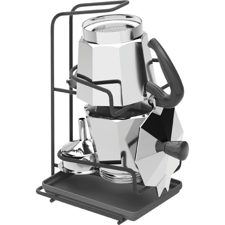 Actual product image Metaltex Drip rack Moka-Station 3 Lava16x12x20 cm