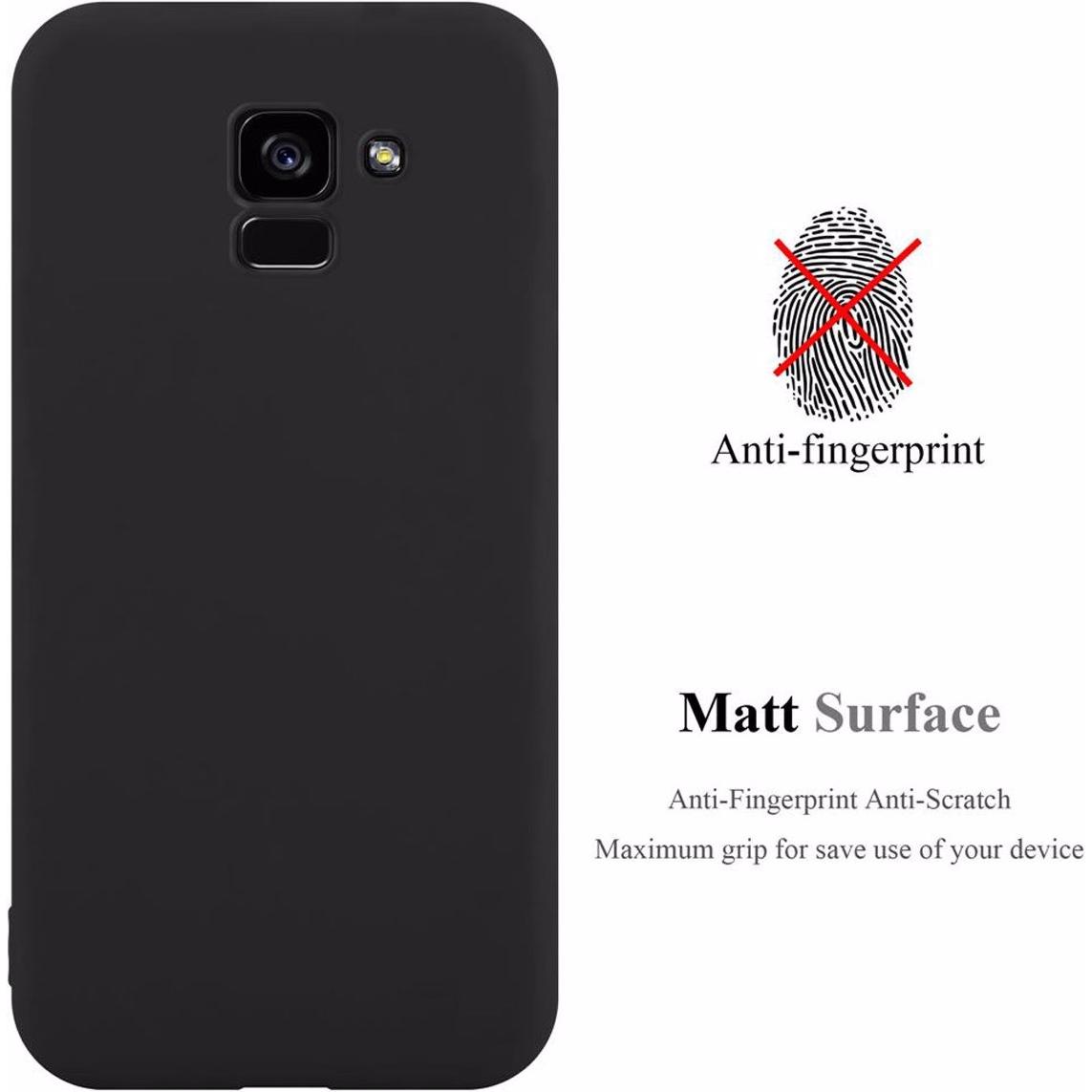 Thumbnail - Cadorabo TPU Candy Cover (Samsung Galaxy A5 (2018)), Smartphone Hülle, Schwarz