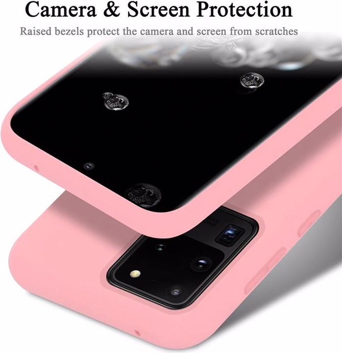 Produktbild Cadorabo TPU Liquid Silicone Case Cover (Samsung Galaxy S20 Ultra)