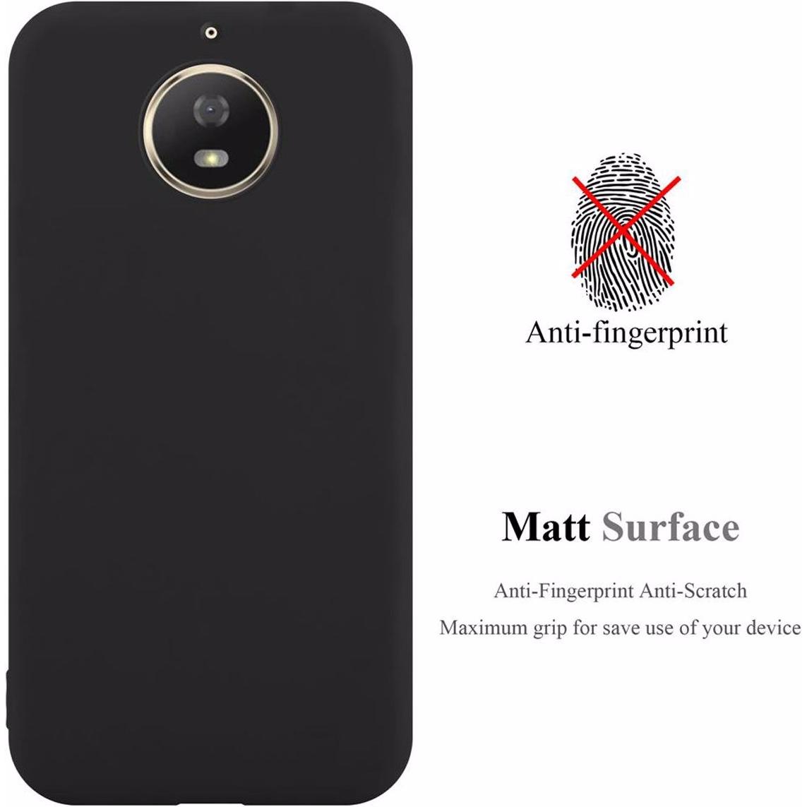 Thumbnail - Cadorabo TPU Candy Cover (Motorola Moto G5S), Smartphone Hülle, Schwarz