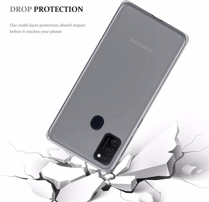 Produktbild Cadorabo TPU Ultra Slim AIR Cover (Samsung Galaxy M21, Samsung Galaxy M30s)