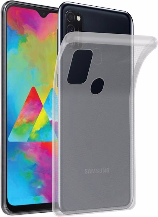 Produktbild Cadorabo TPU Ultra Slim AIR Cover (Samsung Galaxy M21, Samsung Galaxy M30s)