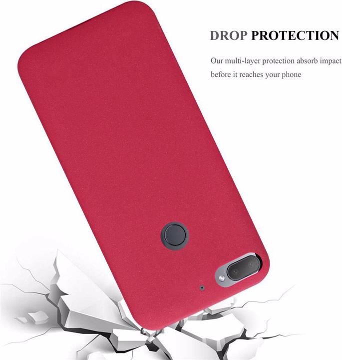 Actual product image Cadorabo TPU Frosted Cover (HTC Desire 12+)