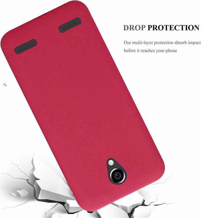 Actual product image Cadorabo TPU Frosted Cover (ZTE Blade L7)