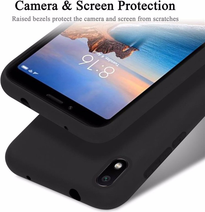 Actual product image Cadorabo TPU Liquid Silicone Case Cover (Xiaomi Redmi 7A)