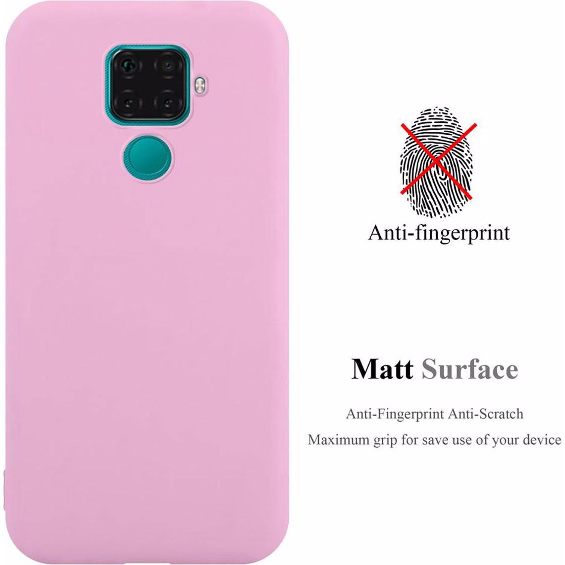 Thumbnail - Cadorabo TPU Candy Cover (Huawei Mate 30 Lite), Smartphone Hülle, Rosa