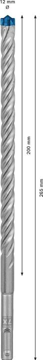 Actual product image Bosch Professional Zubehör EXPERT SDS plus-7X hammer drill bits, 12 x 200 x 265 mm, 30 pcs. (12 millimetres)