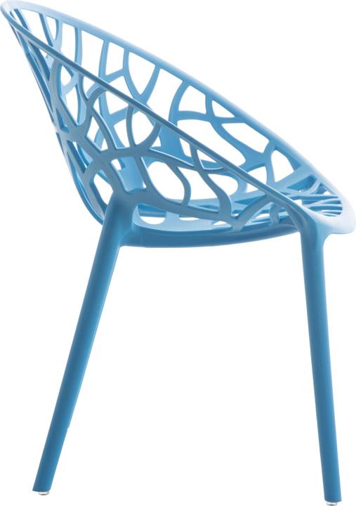 Actual product image CLP Set of 4 Hope Chair, blue