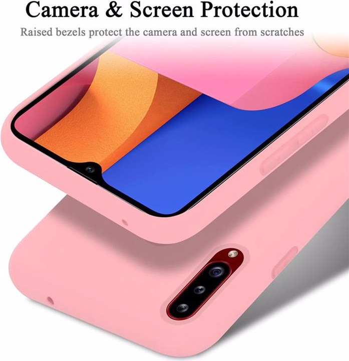 Produktbild Cadorabo TPU Liquid Silicone Case Cover (Samsung Galaxy A20s)