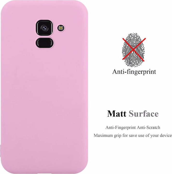 Image du produit Cadorabo Couverture TPU Candy (Samsung Galaxy A8 (2018))