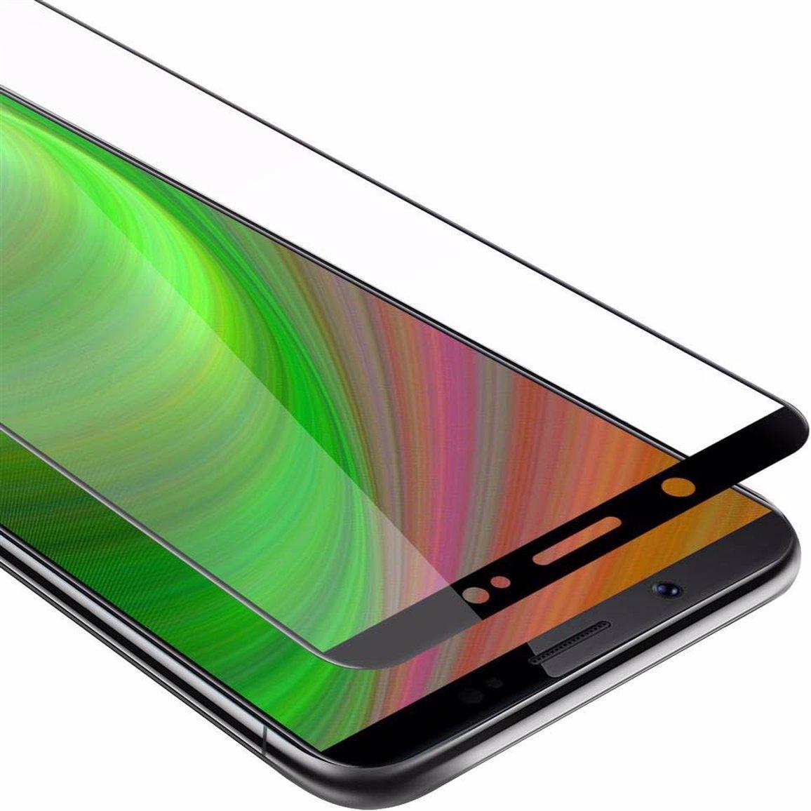 Thumbnail - Cadorabo Vollbild Displayschutzglas (1 Stück, Vivo V7), Smartphone Schutzfolie, Schwarz