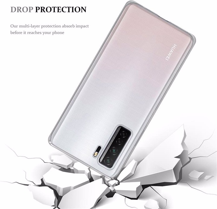 Actual product image Cadorabo TPU Ultra Slim AIR Cover (Huawei Nova 7 SE)