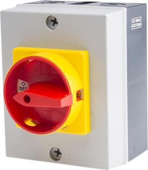 Immagine prodotto RS PRO Isolatore in scatola 3P + Sw Neutral 40A