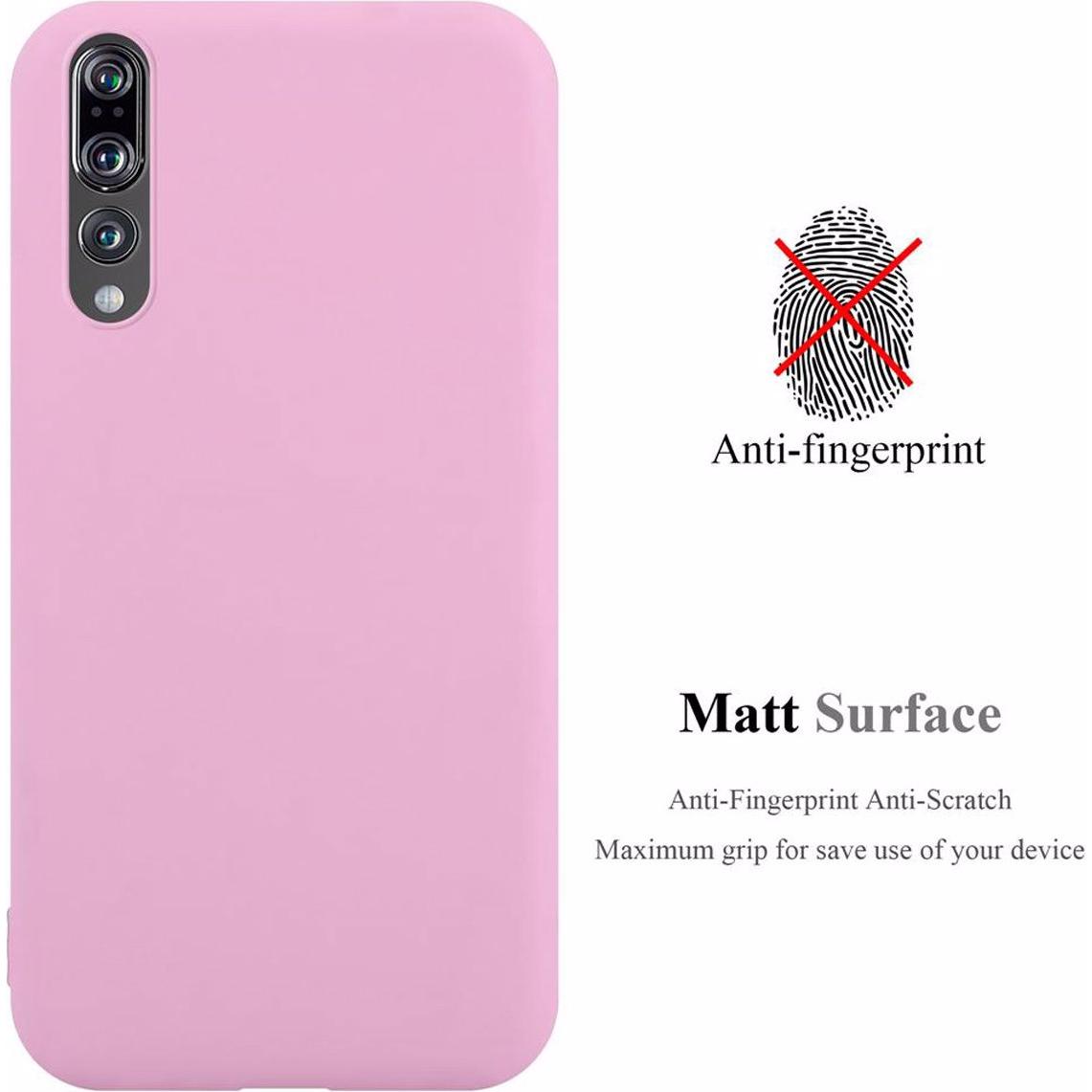 Thumbnail - Cadorabo TPU Candy Cover (Huawei P20 Pro, Huawei P20 Plus), Smartphone Hülle, Rosa